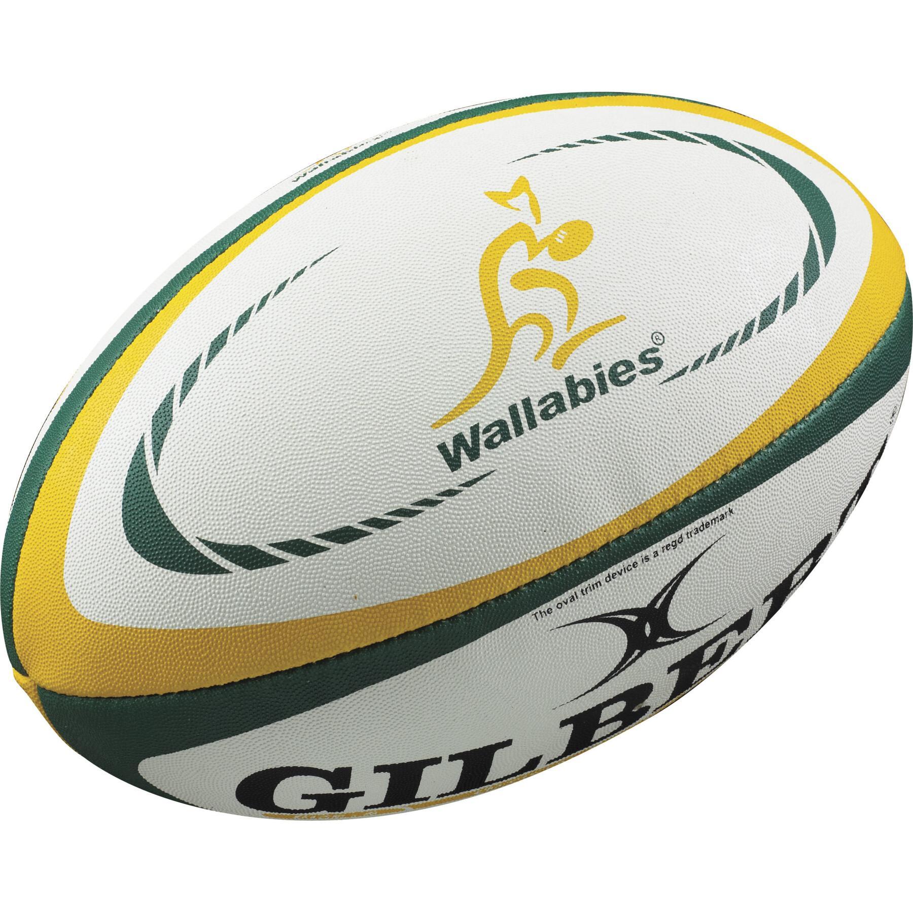 Piłka do rugby mini replika Gilbert Australie (taille 1)
