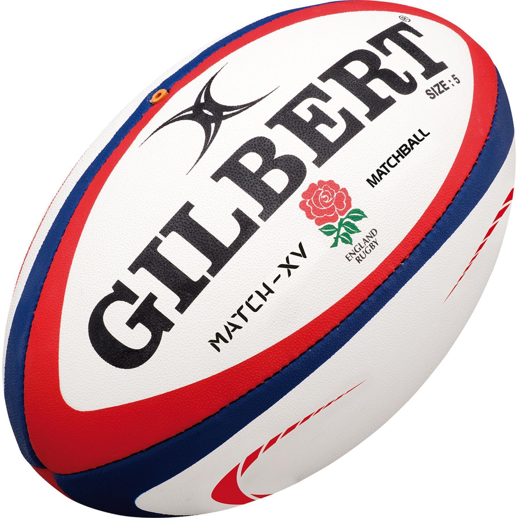 Piłka do rugby mini replika Gilbert Angleterre (rozmiar 1)