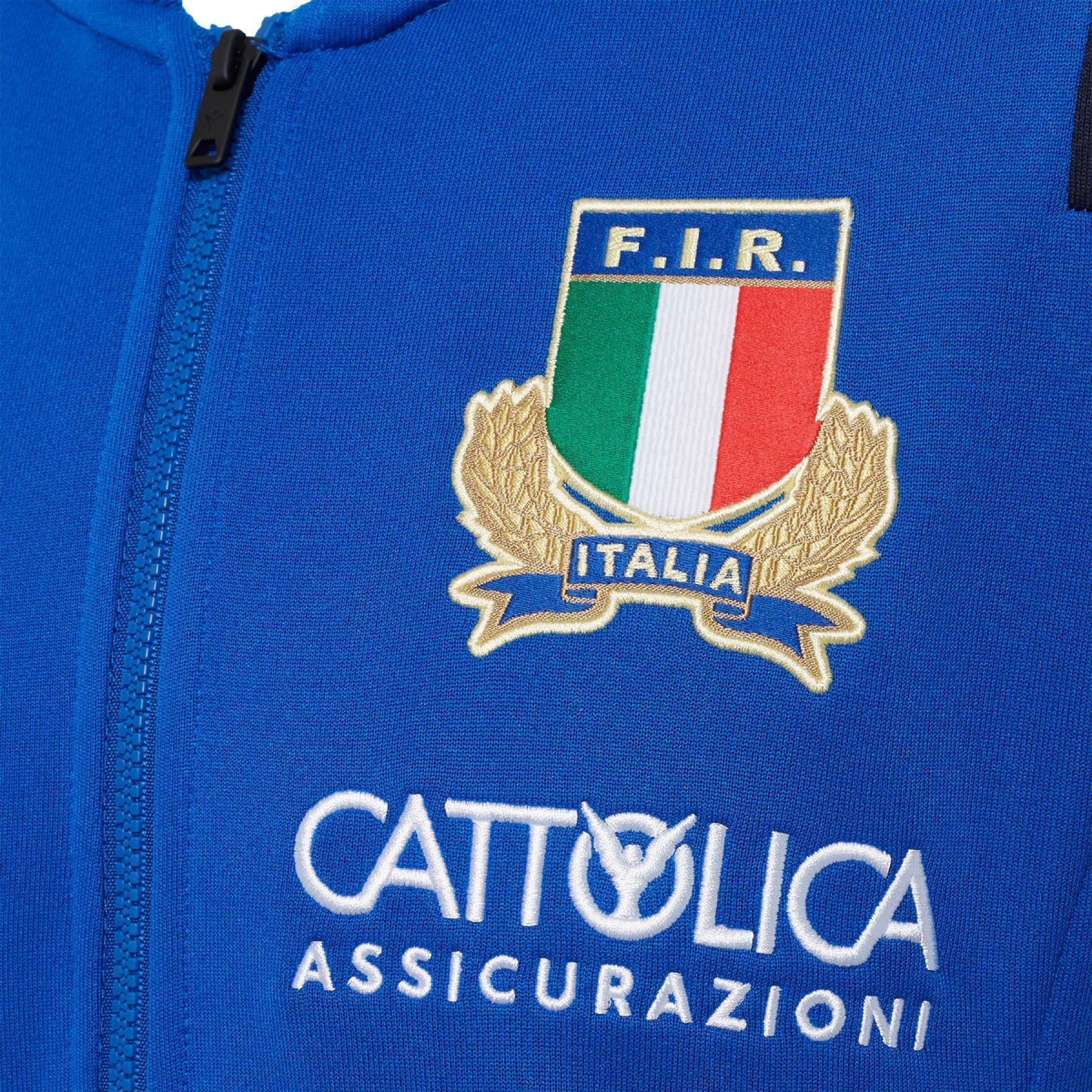 Dziecięca bluza podróżna Italie rugby 2020/21