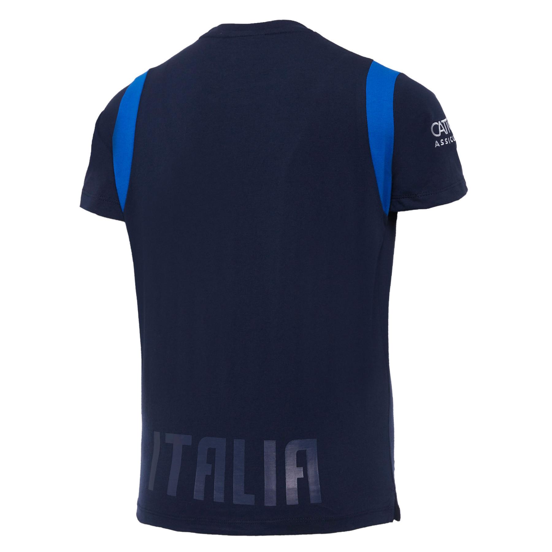 Dziecięca koszula podróżna Italie rugby 2020/21