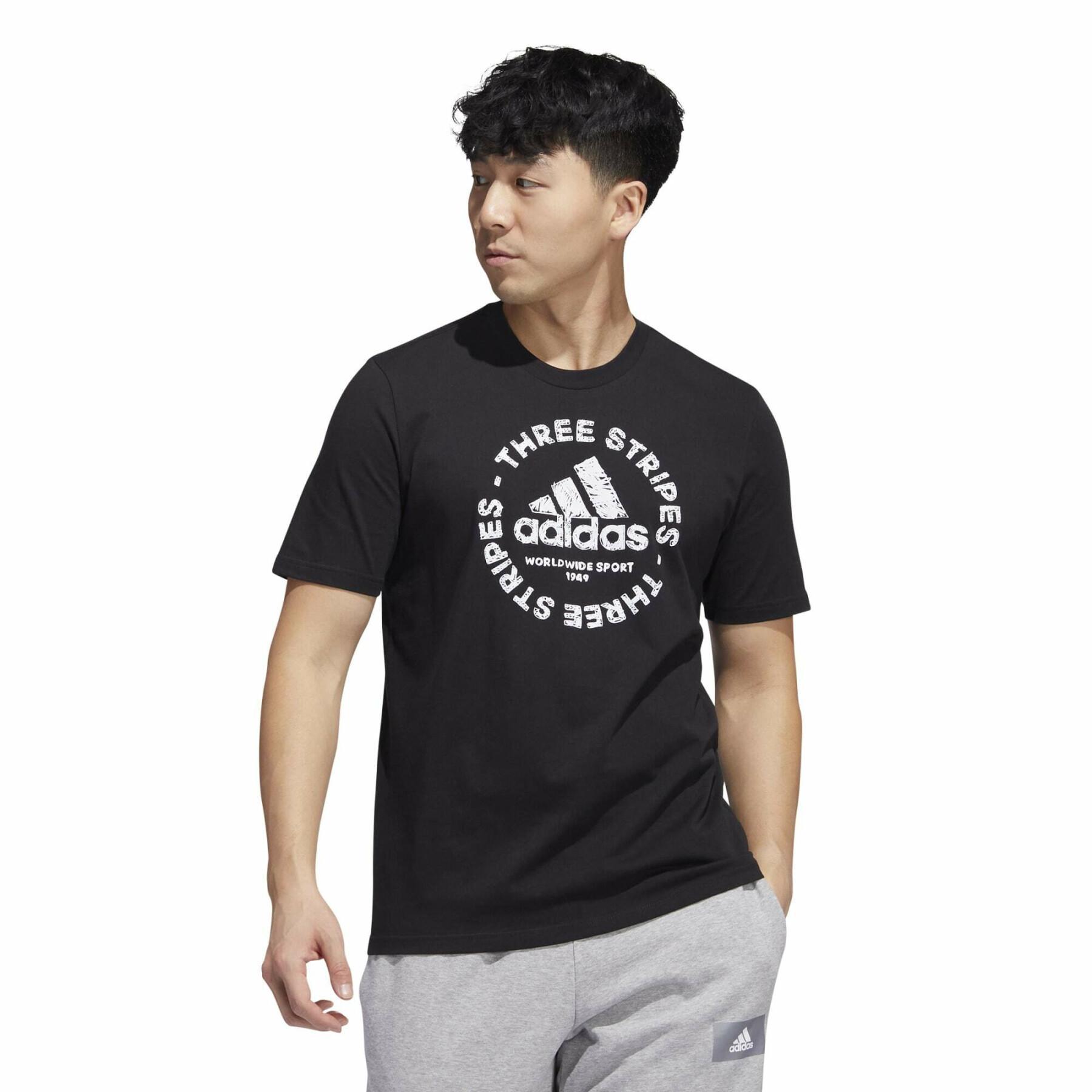 Koszulka graficzna z emblematem szkicu adidas