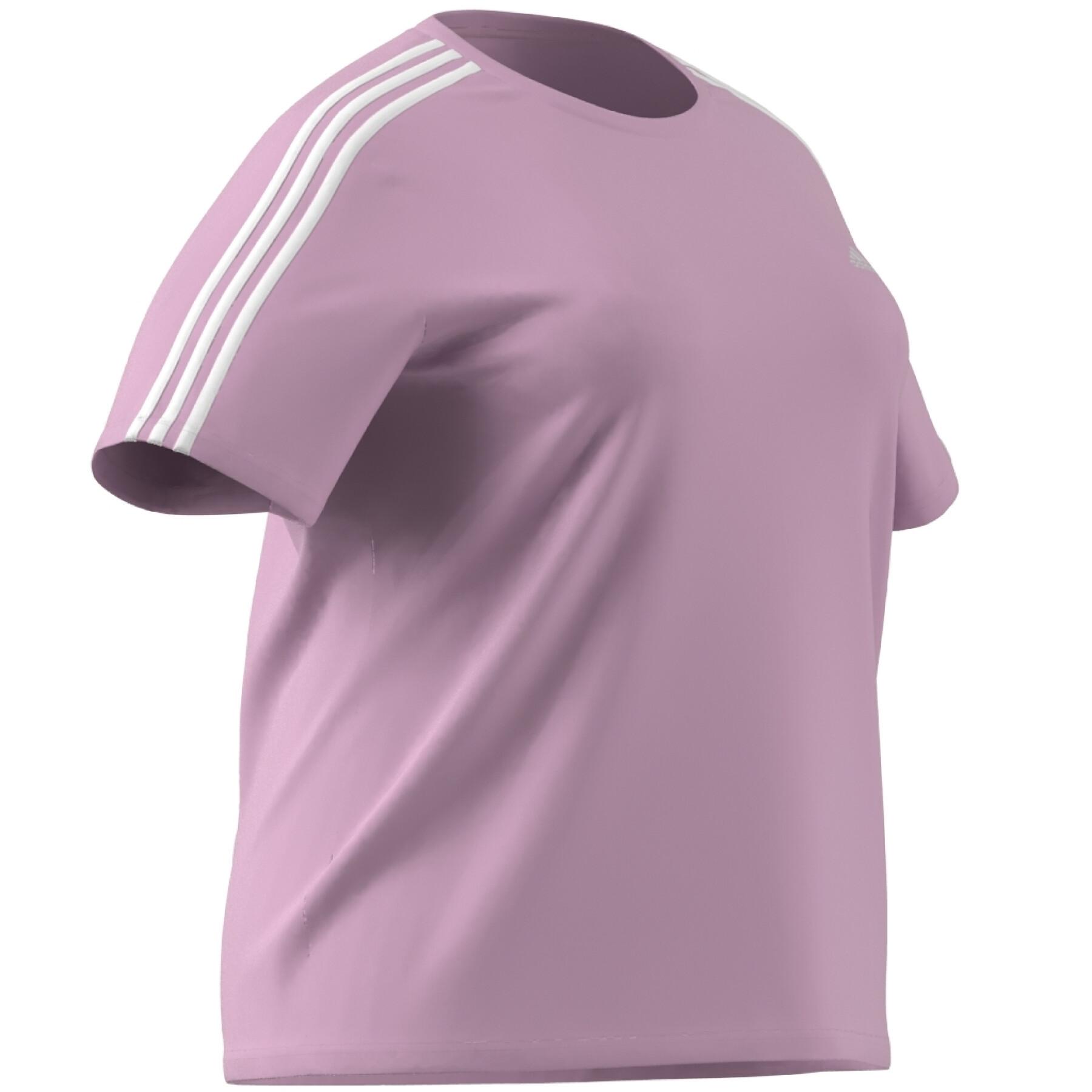 Damska koszulka 3-Stripes Fitted T-Shirt adidas Essentials GT