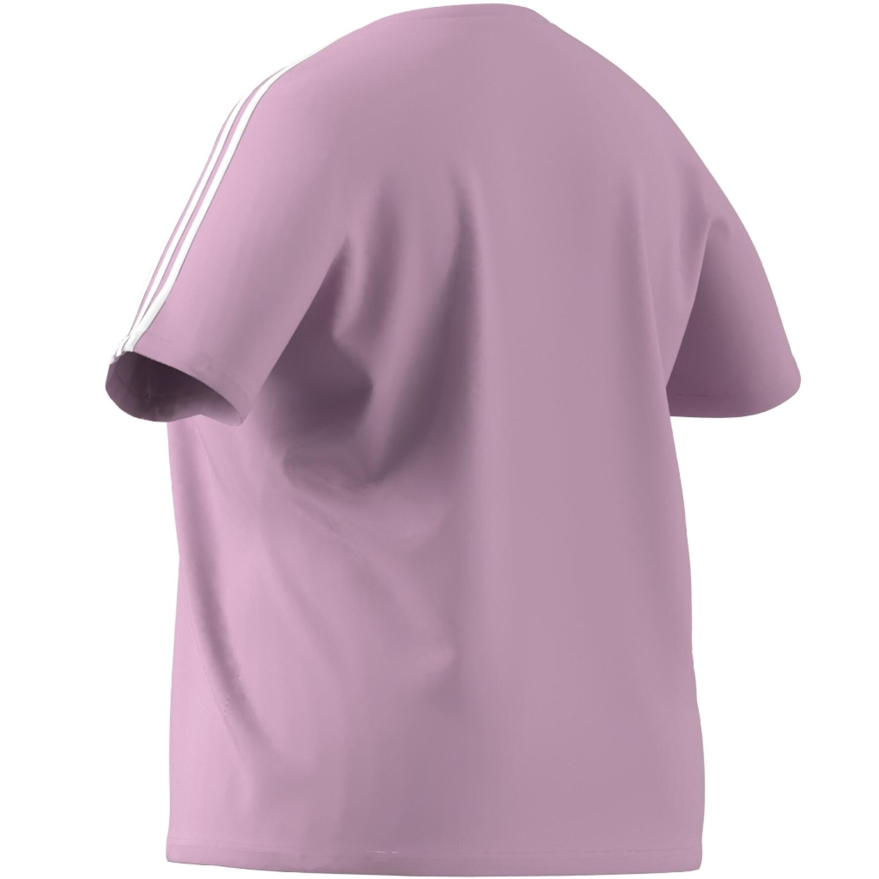 Damska koszulka 3-Stripes Fitted T-Shirt adidas Essentials GT