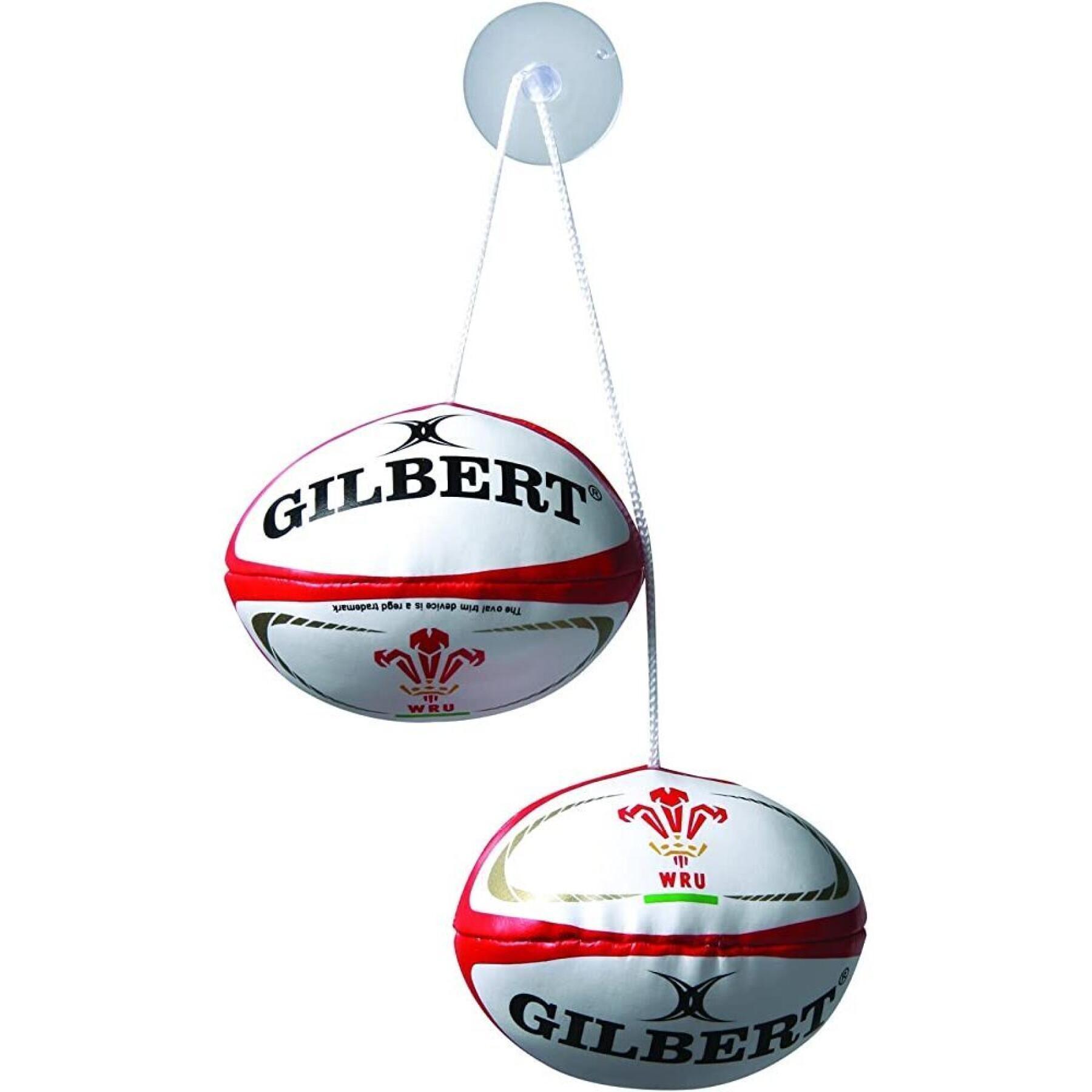 Pakiet 12 piłek do rugby Pays de Galles Dangle
