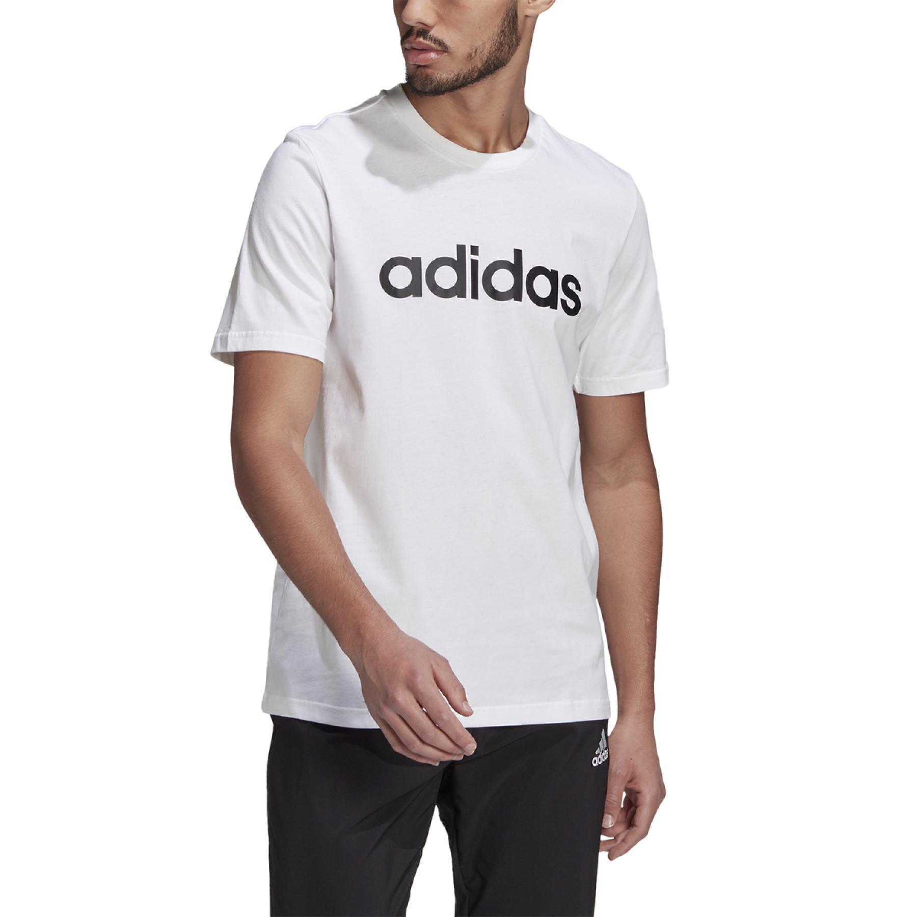 Koszulka adidas Essentials Embroidered Linear Logo