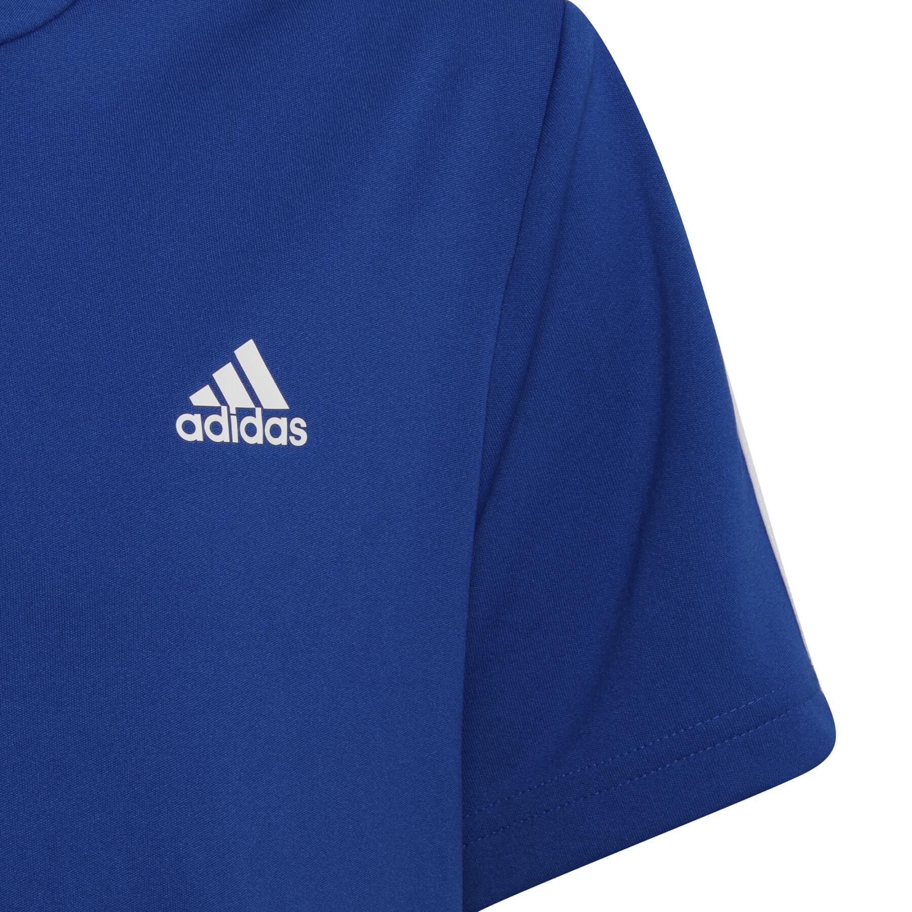 Koszulka dziecięca adidas Designed 2 Move 3-Stripes