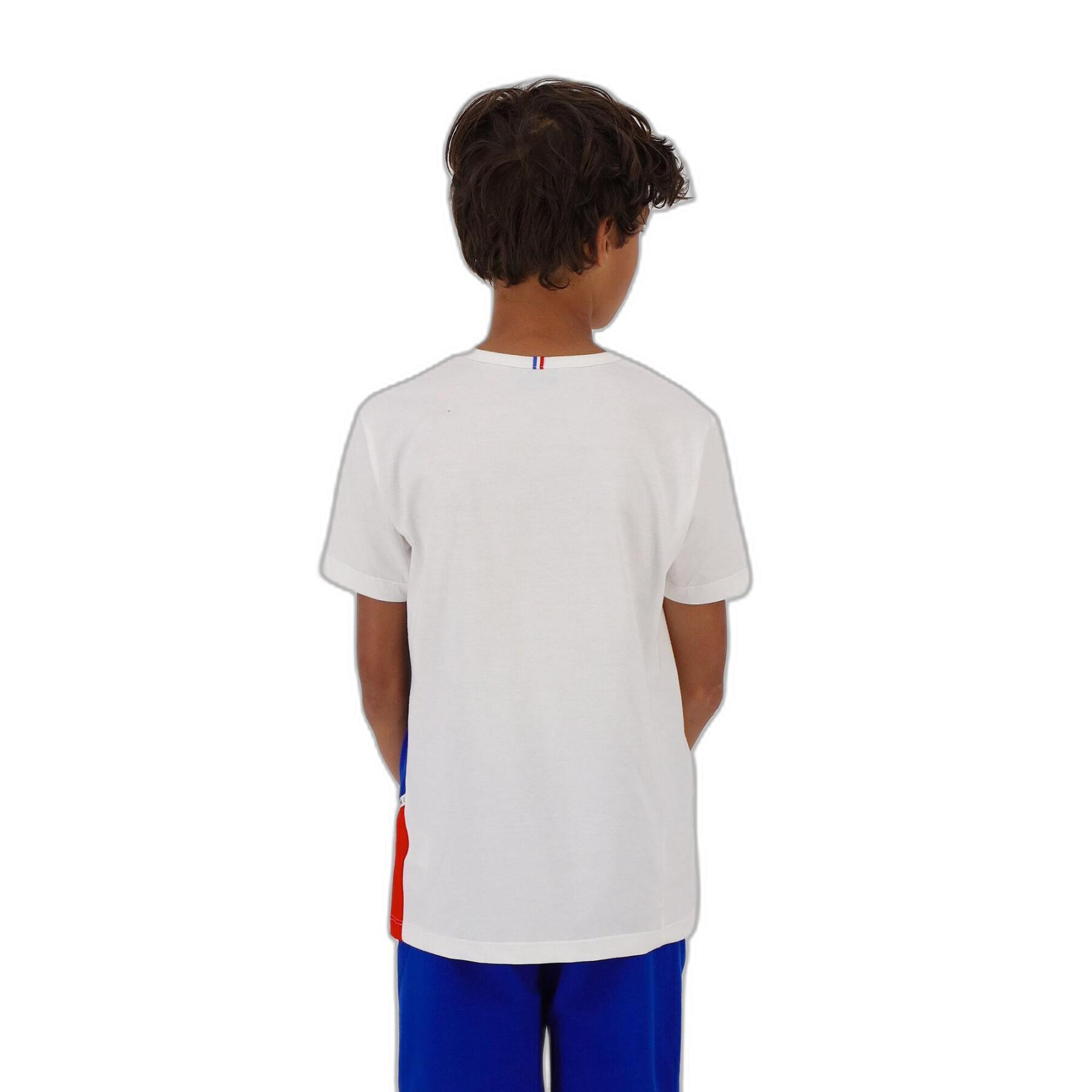 Koszulka dziecięca z krótkim rękawem Le Coq Sportif Tri N°1