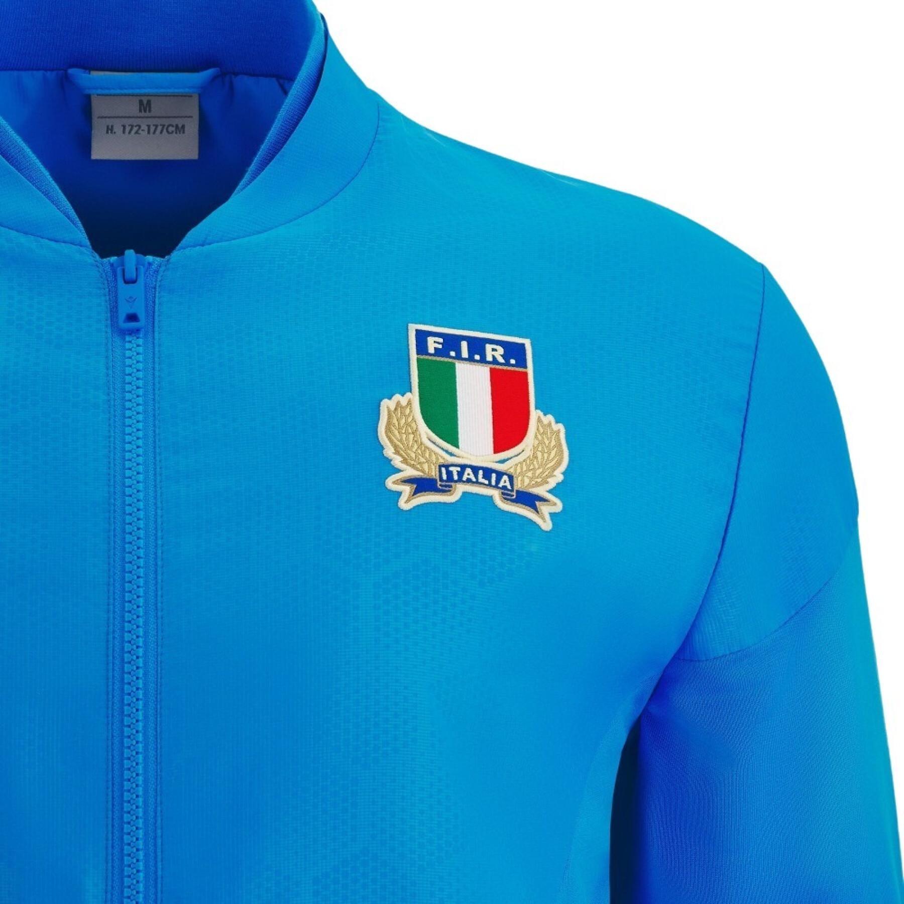 Bluza dresowa zapinana na zamek błyskawiczny Italie Rugby 2023
