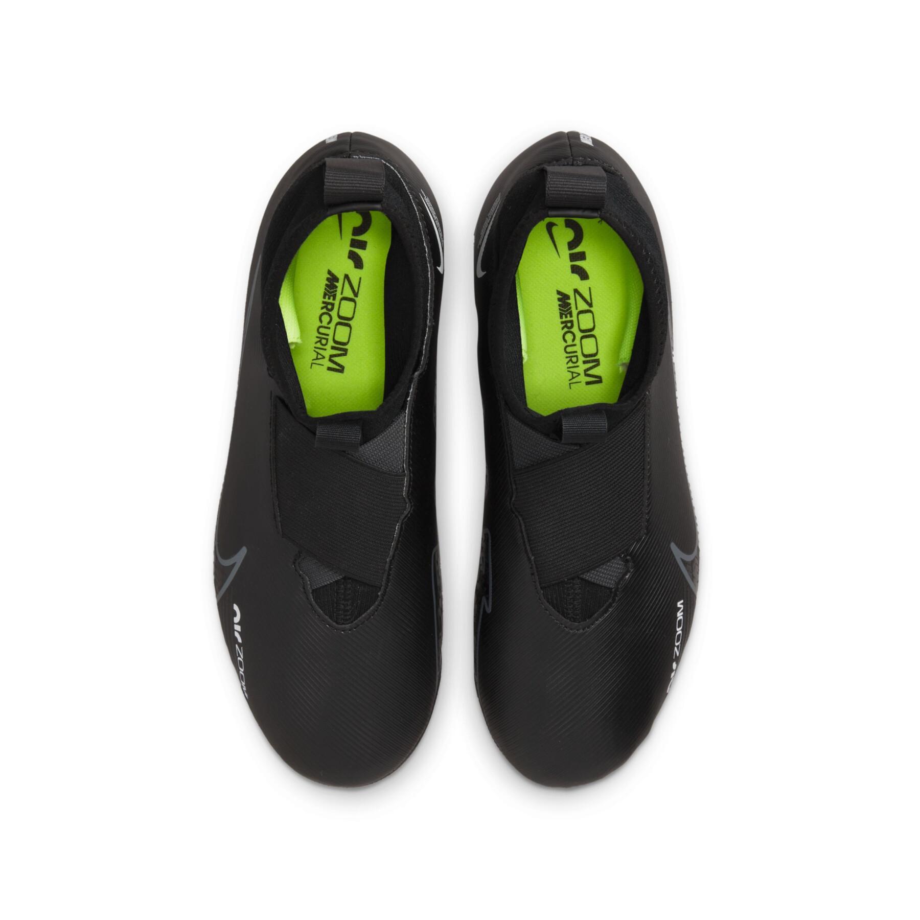 Dziecięce buty piłkarskie Nike Zoom Mercurial Superfly 9 Academy AG - Shadow Black Pack