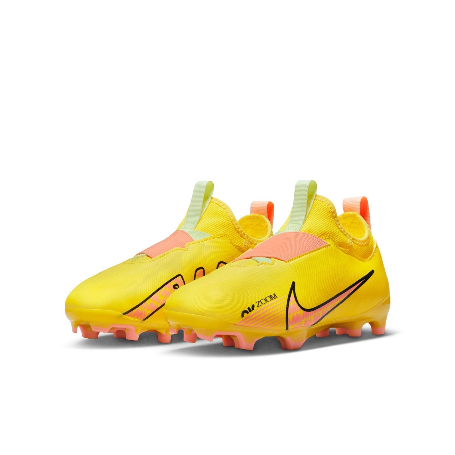 Dziecięce buty piłkarskie Nike Zoom Mercurial Vapor 15 Academy MG - Lucent Pack