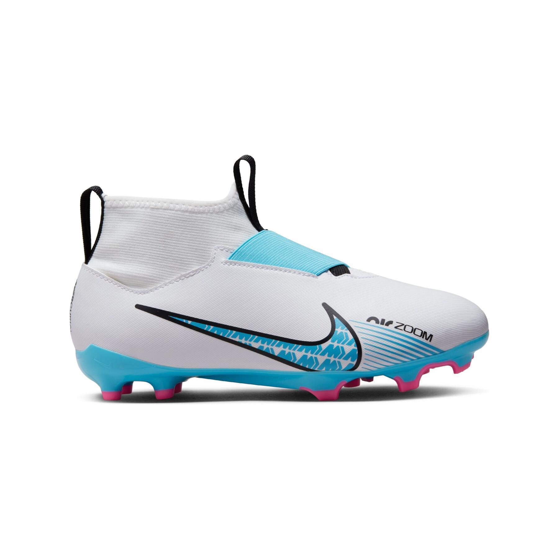 Dziecięce buty piłkarskie Nike Zoom Mercurial Superfly 9 Academy FG/MG - Blast Pack