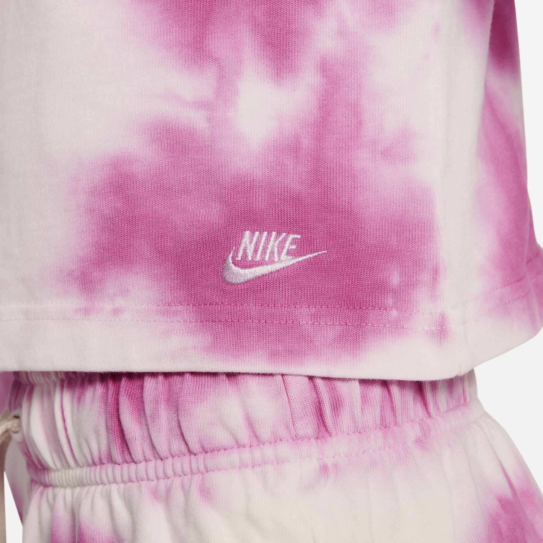 Sweatshirt dziewczęcy okrągły dekolt Nike JSY Wash