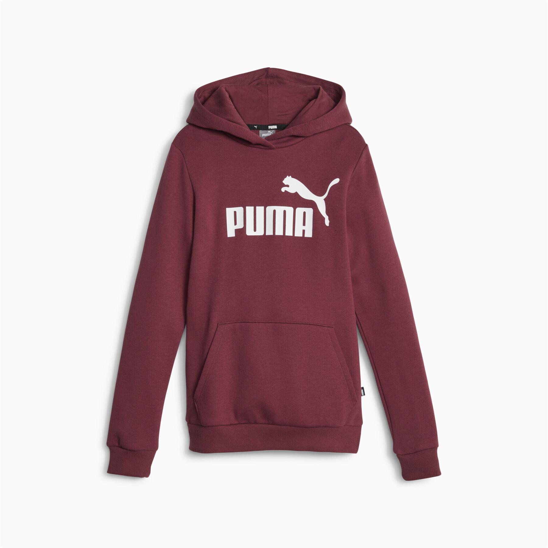 Dziewczęca bluza z kapturem Puma ESS Logo FL