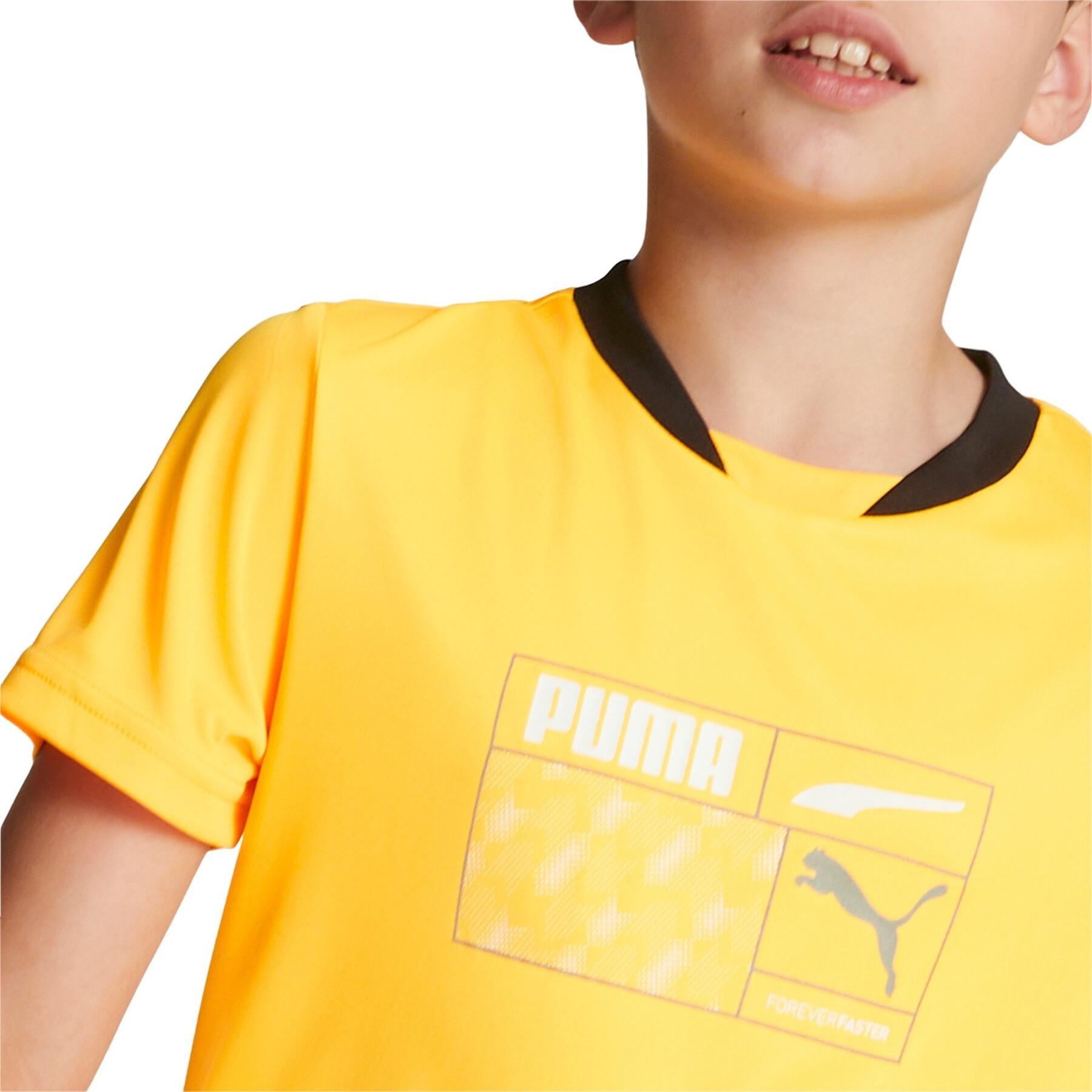 Graficzna koszulka dla dzieci Puma Active Sports Poly B