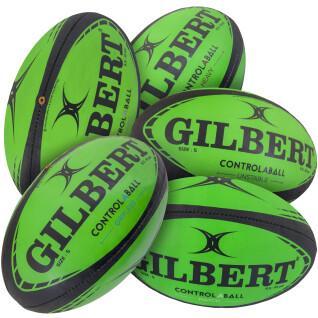 Pakiet 5 piłek do rugby Gilbert Pass Catch Skill System (taille 5)