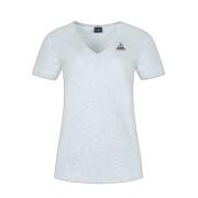 Damska koszulka z krótkim rękawem v-neck Le Coq Sportif Ess N°2