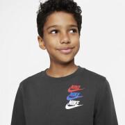 Sweatshirt dziecięcy okrągły dekolt Nike Standard Issue Fleece BB